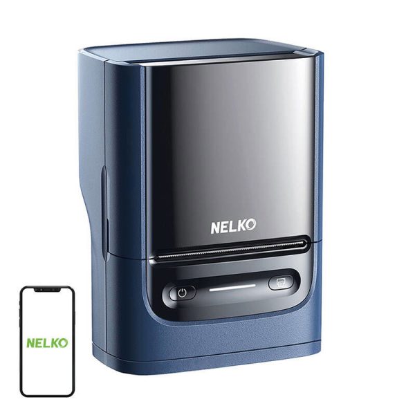 Nelko PM220 thermal label printer (blue)