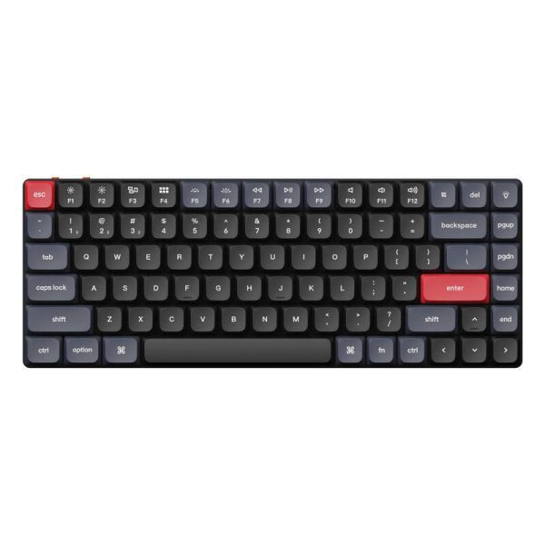 Keychron K3 Pro QMK/VIA Wireless Mechanical Keyboard White backlight Brown Switch (black)