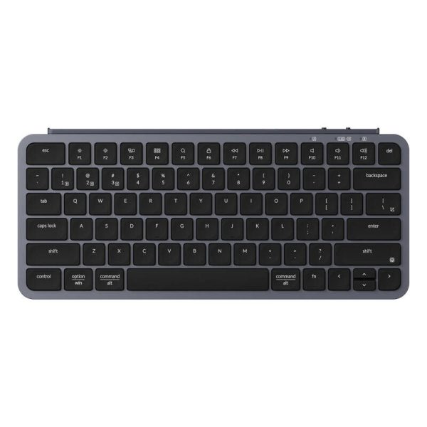 Keychron B1 Pro 2.4 GHz Ultra-Slim Wireless Keyboard (Gray)