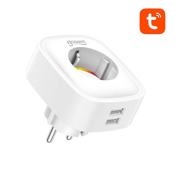 Slimme Stekker WiFi Gosund SP112 2xUSB, Tuya