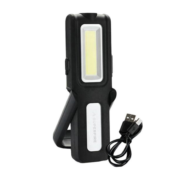 Werkplaatszaklamp Superfire G12, 566lm, USB