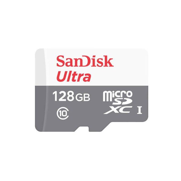 Geheugenkaart SanDisk Ultra Android microSDXC 128GB 100MB/s Klasse 10 UHS-I (SDSQUNR-128G-GN6MN)