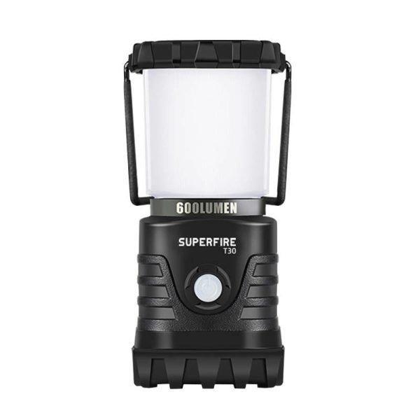 Kampeerlamp Superfire T30, 600lm, USB