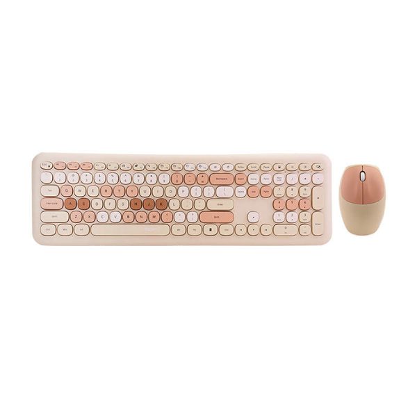 'Draadloze toetsenbord + muis set MOFII 666 2.4G (beige)'