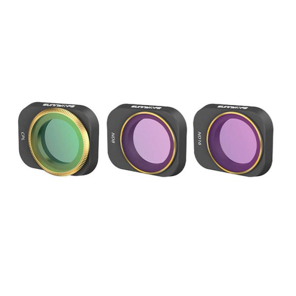 Set van 3 filters CPL+ND8+ND16 Sunnylife voor DJI Mini 3 Pro (MM3-FI415)