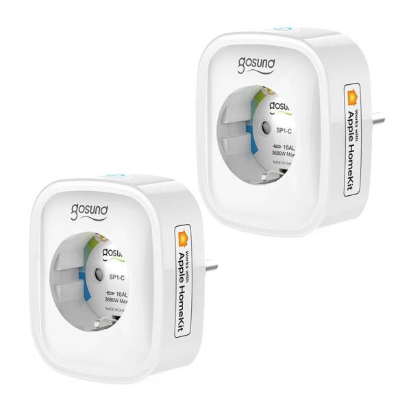 Slimme stekker WiFi Gosund SP1-H (2-pack) (HomeKit)