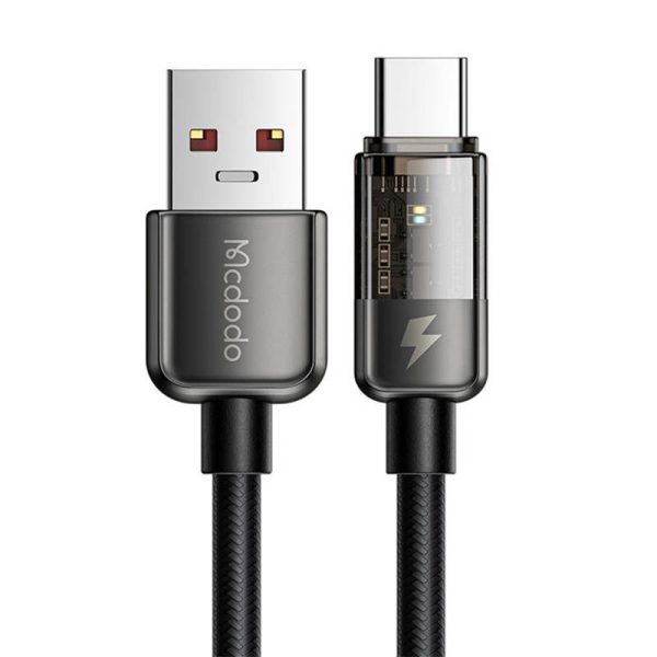 Kabel USB-C Mcdodo CA-3151 6A, 1,8m (zwart)