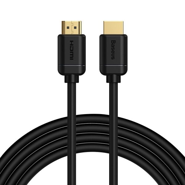 Baseus 2x HDMI 2.0 4K 60Hz Cable, 3D, HDR, 18Gbps, 3m (black)