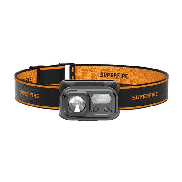 Headlamp Superfire HL23, 220lm, USB-C