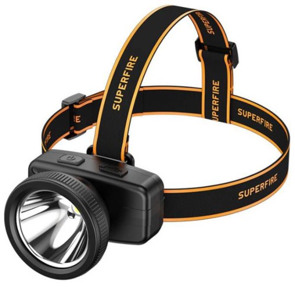 Headlight Superfire HL55, 150lm, USB-C