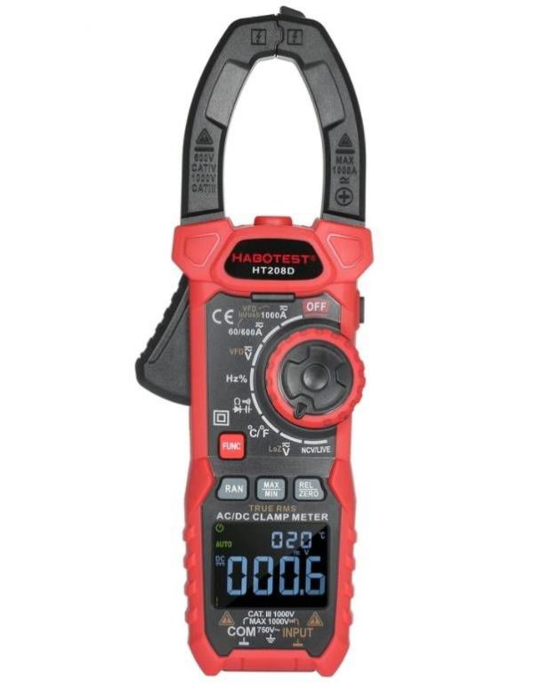 Digital Clamp Meter Habotest HT208D