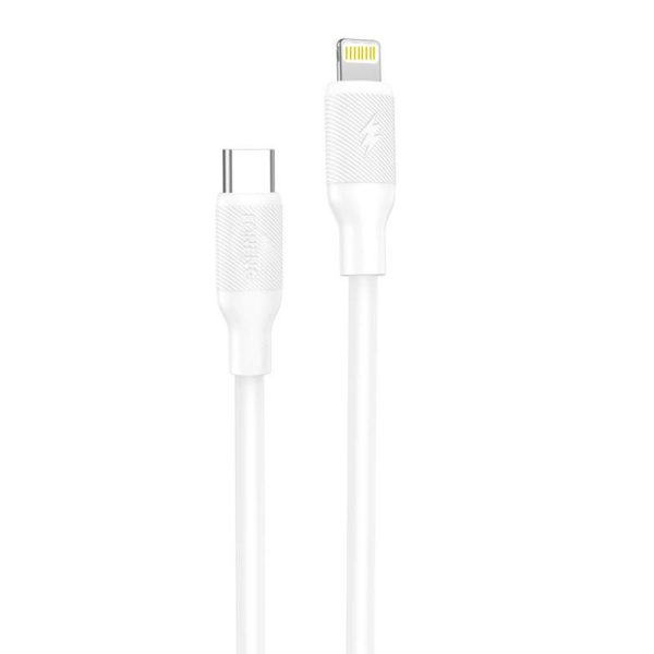 Lightning Foneng X80 USB Cable, 27W, 1m (White)