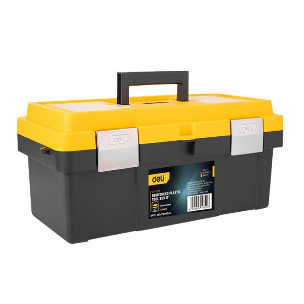 Deli Tools EDL-TC270 Plastic Tool Box