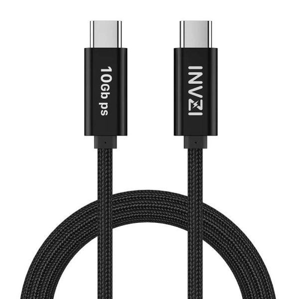 USB Type-C/USB 3.2 Gen 2 Cable with 100W Power Delivery and 10Gbps Data Transfer Speed, 2 Meter Length (Black)