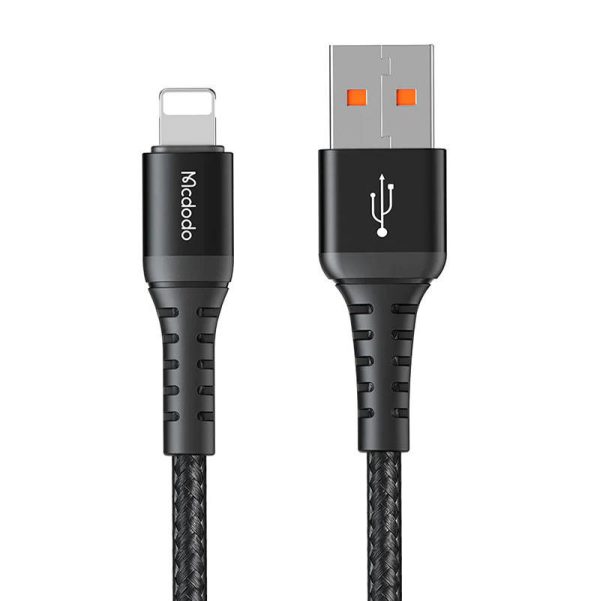 Mcdodo CA-2260 0.2m Lightning Cable (Black)