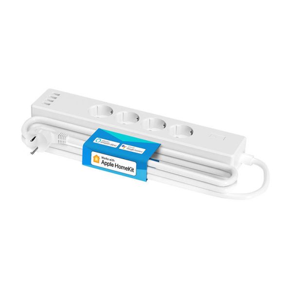 Meross MSS425FHK(EU) Smart WiFi Smart Power Strip with HomeKit Compatibility