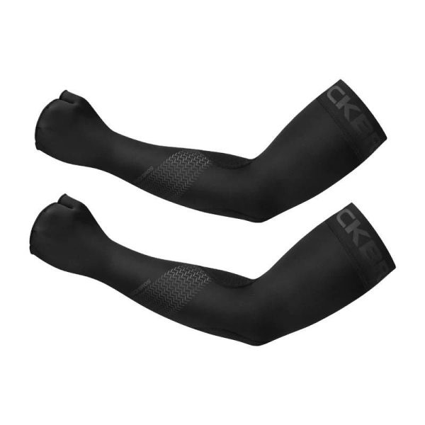 Rockbros XT057-1BKL Cycling Sleeves, Size: Large, Color: Black