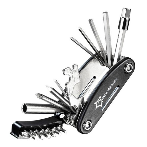 Rockbros GJ8002 Multifunctional Bicycle Repair Tool (Black)