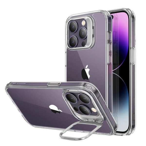 ESR Classic Kickstand Case for iPhone 14 Pro (Clear)