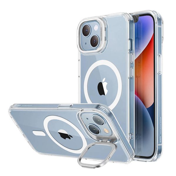 ESR Classic Kickstand Case for iPhone 14 with Magsafe (Clear)