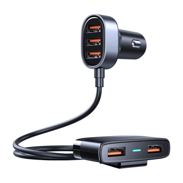 Joyroom JR-CL03 5-Port USB Car Charger (Black)