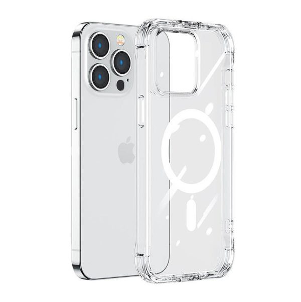 Joyroom JR-14H6 Clear Magnetic Cover for iPhone 14 Pro.