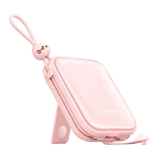 Joyroom JR-L009 Cutie 10000mAh Power Bank, 12W, Pink