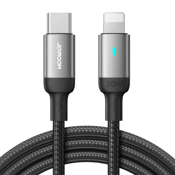 Joyroom S-CL020A10 USB Lightning Type C 20W 1.2m Cable (Black)