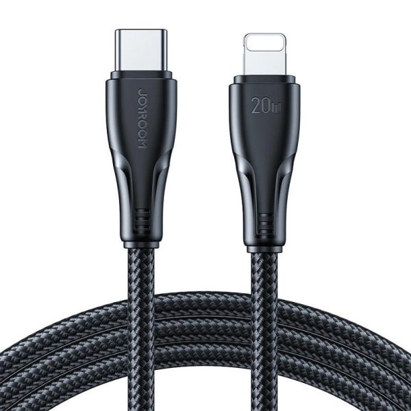 Joyroom S-CL020A11 20W USB-C to Lightning Cable, 2m, Black