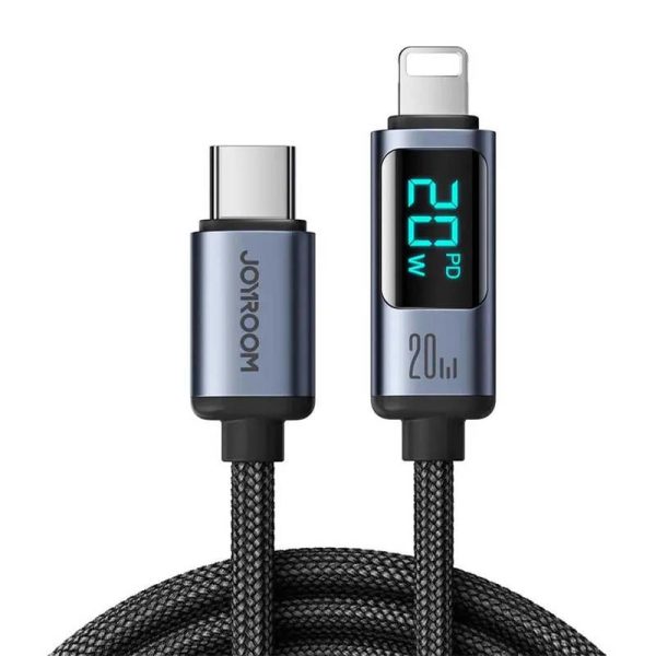 Joyroom S-CL020A16 Prism Lightning 1.2m USB Type C Cable (Black)