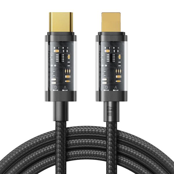 Joyroom S-CL020A20 2m USB-C to Lightning Data Cable 20W (Black)