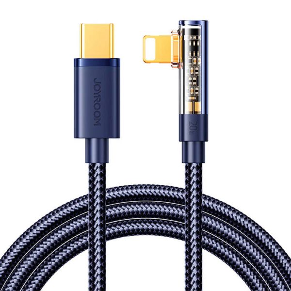 Joyroom S-CL020A6 USB-C to Lightning Angle 20W 1.2m Cable (Blue)