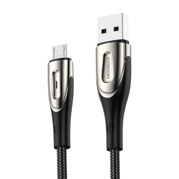 Joyroom S-M41 Micro USB Fast-Charging Cable (2m, 3A, Black)