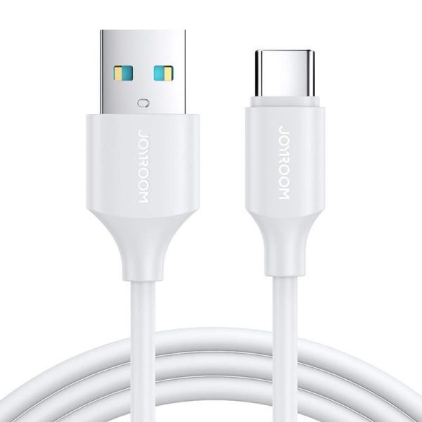 Joyroom S-UC027A9 White USB-A to USB-C Cable, 3A, 1 Meter