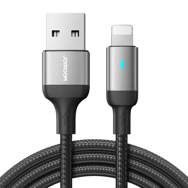 Joyroom S-UL012A10 2-Meter USB-A to Lightning Cable (Black), 2.4A