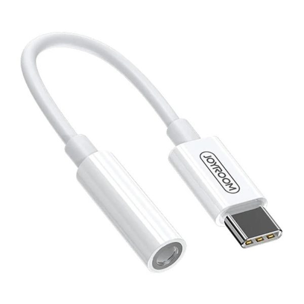 USB-C 3.5mm Joyroom SH-C1 Digital Audio Adapter (White)