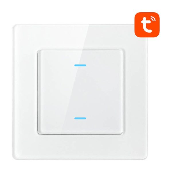 Avatto N-TS10-W2 2-Way WiFi Smart Light Switch (White) TUYA