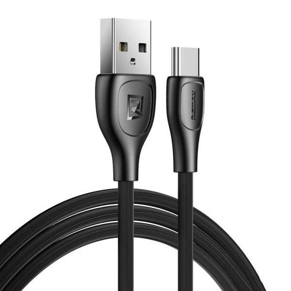 Remax Lesu Pro USB-C Cable (1 Meter, 2.1A, Black)