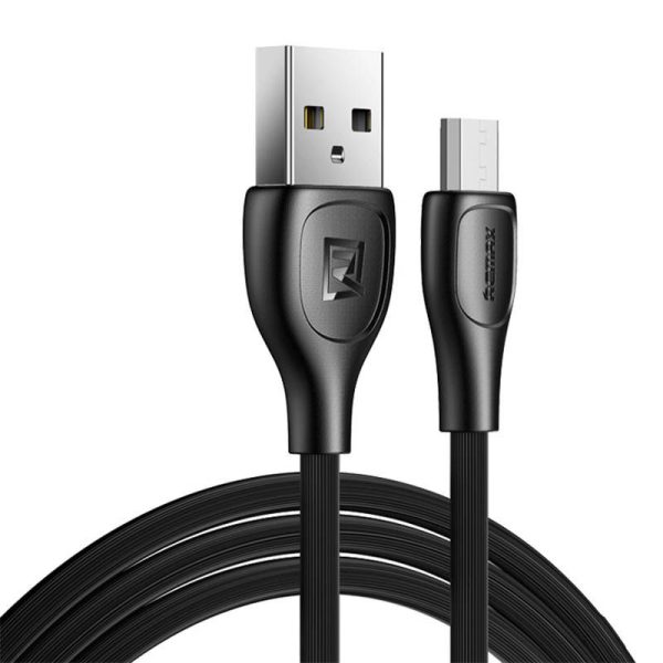 Remax Lesu Pro USB Micro Cable, 1m, 2.1A (Black)