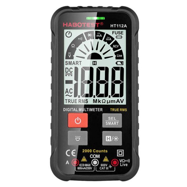 Habotest HT112A True RMS Digital Universal Multimeter