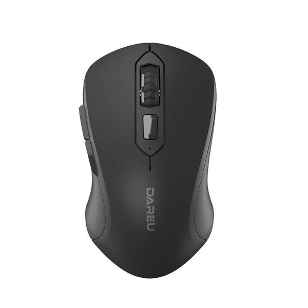 Dareu LM115G 2.4G Wireless Mouse with 800-1600 DPI (Black)