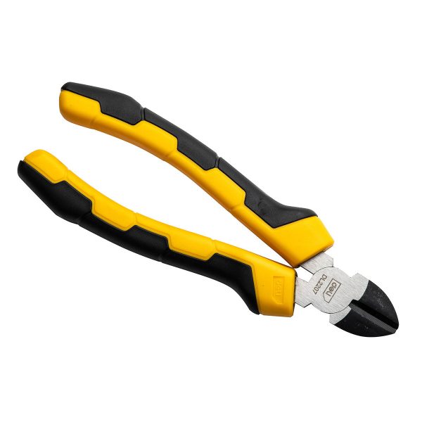 Deli Tools EDL2207 7" Diagonal Pliers (Yellow)