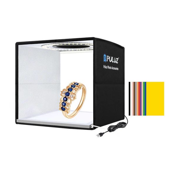 Puluz PKT3101B 25 cm LED Photo Studio