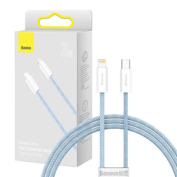 Baseus Dynamic Series USB-C to Lightning Cable, 20W, 1m (Blue)