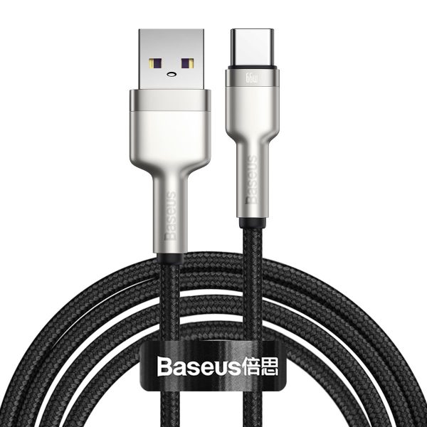 Baseus Cafule 66W USB-C to USB Cable (2m, Black)