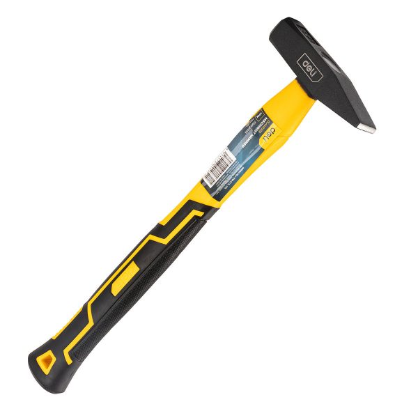 Machinist Hammer Deli Tools EDL442003, 0.3kg, Yellow