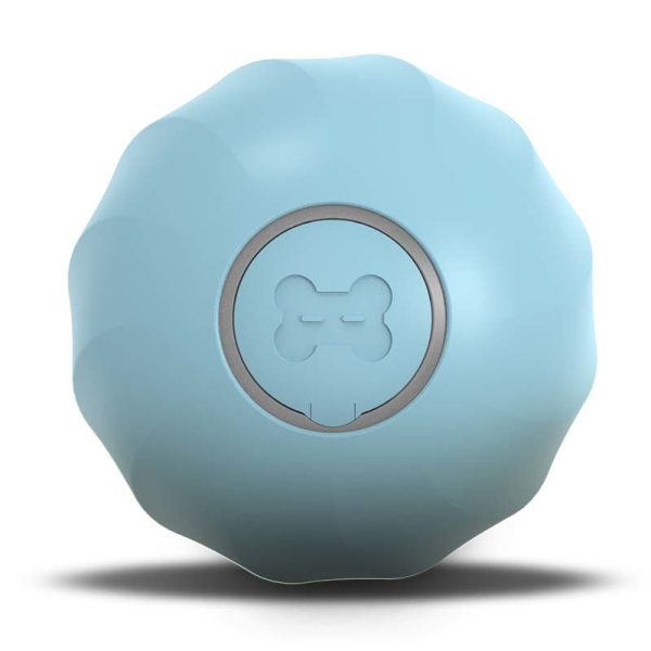 Cheerble Ice Cream Interactive Ball (Blue) for Dogs and Cats