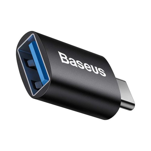 Baseus Ingenuity USB Type-C to USB Type-A Adapter with On-The-Go Functionality (Black)