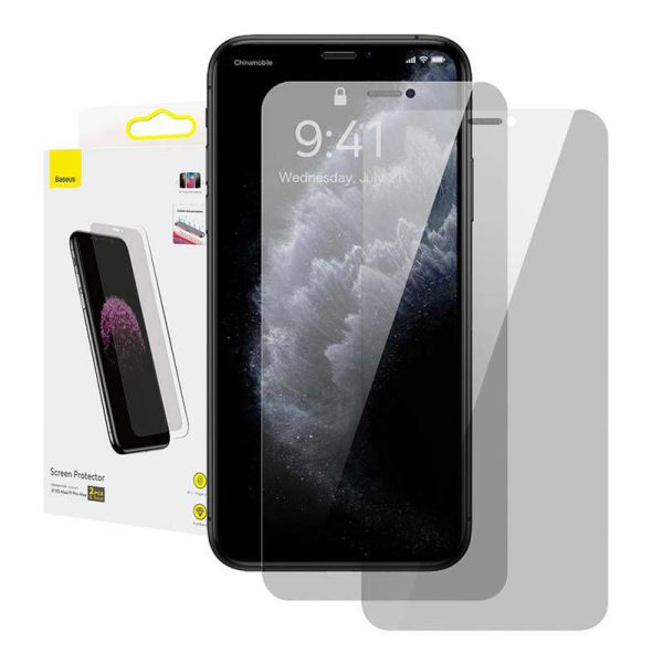 Baseus 0.3mm Screen Protector (2-Pack) for iPhone XS Max/11 Pro Max 6.5