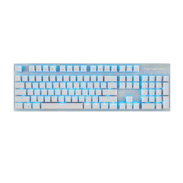 Motospeed GK89 2.4G Wireless Mechanical Keyboard (White)